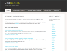 Tablet Screenshot of jail-search.com